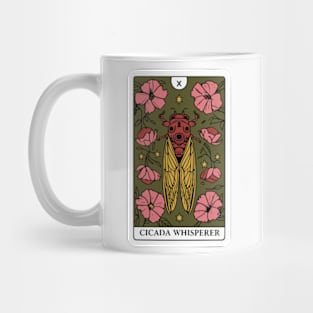 Cicadas Tarot Card Cicada Whisperer 2024 Mug